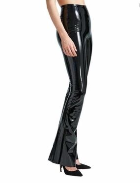 Commando Black High-Shine Flare Pants